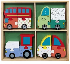 WOOD 'N' PLAY Funny puzzle> Puzzle 3D