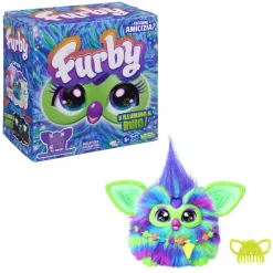 FURBY aurora furborealis, si illumina al buio, giocattolo di peluche interattivo> Peluche Interattivi