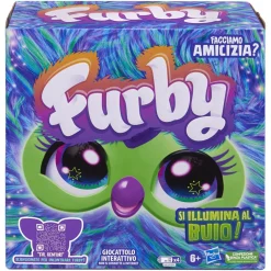 FURBY aurora furborealis, si illumina al buio, giocattolo di peluche interattivo> Peluche Interattivi