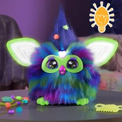 FURBY aurora furborealis, si illumina al buio, giocattolo di peluche interattivo><noscript><img width=