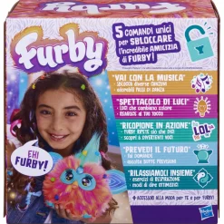 FURBY corallo, giocattoli di peluche interattivi per bambini e bambine dai 6 anni in su> Tablet E Giochi Interattivi