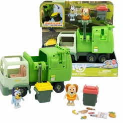 GIOCHI PREZIOSI – bluey – camioni della spazzatura> Mondi Immaginari