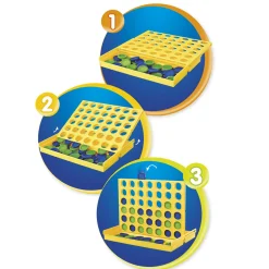 ZIG ZAG Gioco di abilità 4 in fila – sfida strategica per tutta la famiglia> Giochi In Scatola Per Famiglia