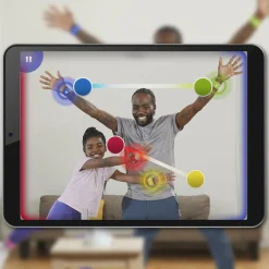 HASBRO GAMING Gioco twister air, gioco twister con app per realtà aumentata, si collega a dispositivi smart, giochi attivi per feste, dagli 8 anni in su><noscript><img width=