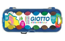 GIOTTO acquerelli 12 pz – diam. 30 mm> Cancelleria E Accessori
