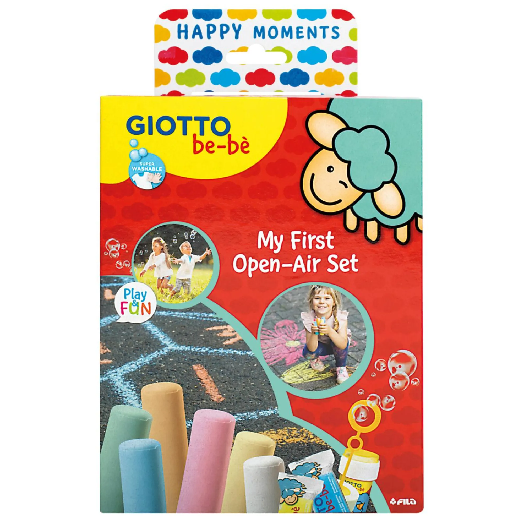 GIOTTO be-bè color&play open air set – kit creativo per giochi all’aria aperta> Cancelleria E Accessori
