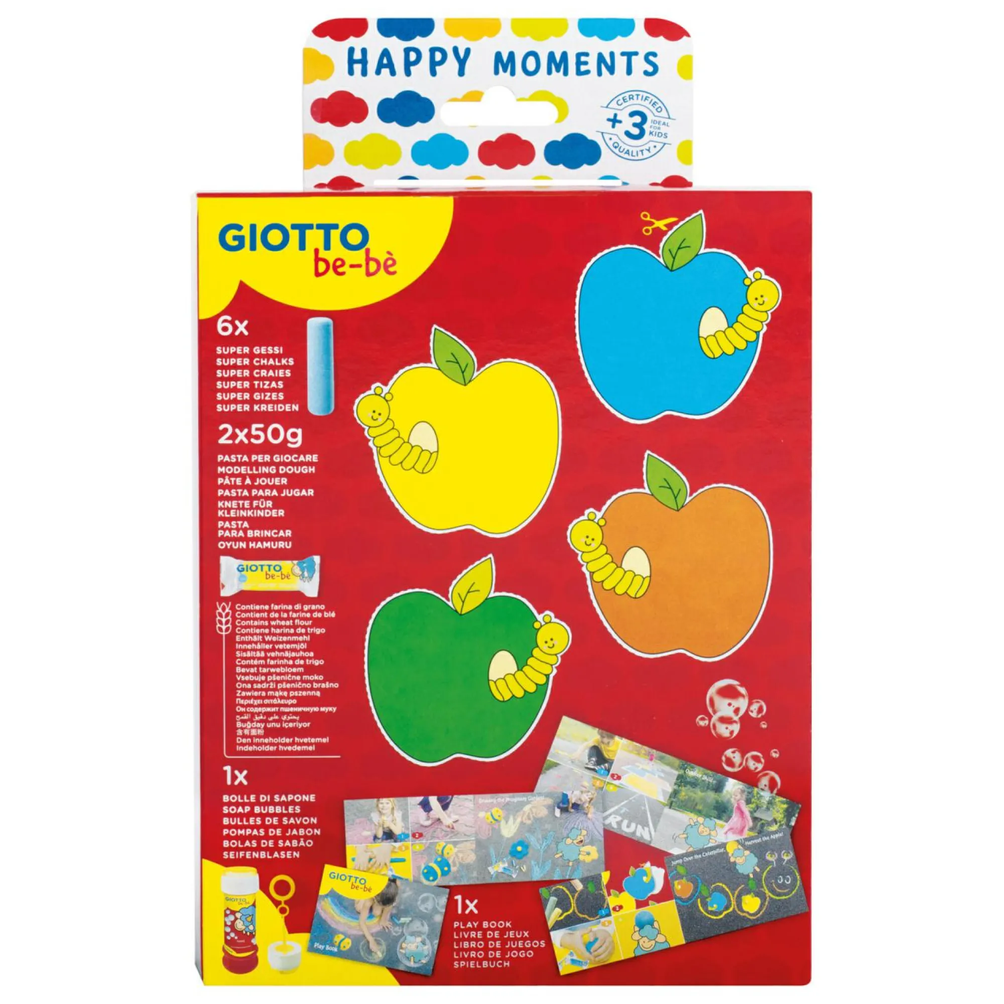 GIOTTO be-bè color&play open air set – kit creativo per giochi all’aria aperta> Cancelleria E Accessori