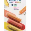 GIOTTO happy gomma – confezione 3 gomme a forma di matita> Cancelleria E Accessori