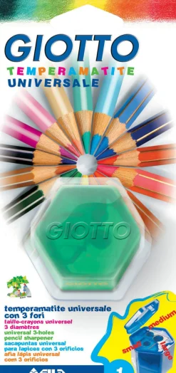 GIOTTO temperamatite universale 3 fori> Cancelleria E Accessori