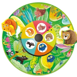 HEADU Girotondo parlante – gioco interattivo con incastro e animali del bosco><noscript><img width=