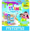 MITAMA Glitter glue slime party 10 pz.,2 glue+2 attivatori+ 6 accessori> Cancelleria E Accessori