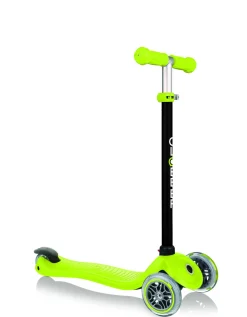 GLOBBER Go up sporty – verde lime – primi passi, cavalcabile e monopattino pieghevole – per bambini dai 15 mesi in su fino a 6 anni><noscript><img width=