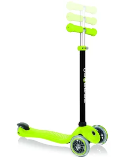 GLOBBER Go up sporty – verde lime – primi passi, cavalcabile e monopattino pieghevole – per bambini dai 15 mesi in su fino a 6 anni><noscript><img width=