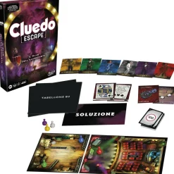 HASBRO GAMING – cluedo escape il club dell’illusionista, gioco di mistero in versione escape room> Giochi Da Tavolo Per Adulti E Carte Collezionabili|Giochi Escape Room Ed Enigmi