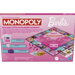 Barbie Hasbro gaming – monopoly , gioco da tavolo, giochi per famiglie per 2-6 giocatori, dagli 8 anni in su><noscript><img width=