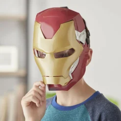 MARVEL Hasbro avengers, maschera flip fx di iron man, con effetti luminosi, replica per giochi d’imitazione><noscript><img width=
