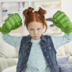 MARVEL Hasbro avengers, pugni di hulk verdi, super pungi gamma, giocattolo per roleplay><noscript><img width=