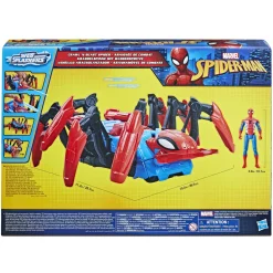 MARVEL Hasbro , spider-man, crawl ‘n blast spider, dai 4 anni in su, lancia ragnatele e acqua> Action Figures