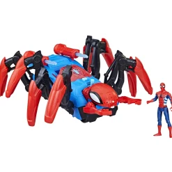 MARVEL Hasbro , spider-man, crawl ‘n blast spider, dai 4 anni in su, lancia ragnatele e acqua><noscript><img width=