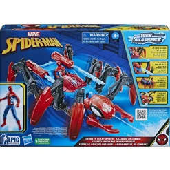 MARVEL Hasbro , spider-man, crawl ‘n blast spider, dai 4 anni in su, lancia ragnatele e acqua><noscript><img width=