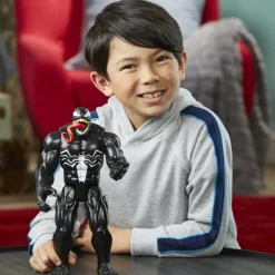 MARVEL Hasbro spider-man titan hero series – venom deluxe, action figure da 30 cm><noscript><img width=
