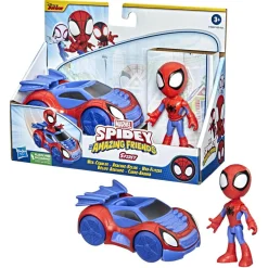 SPIDEY Hasbro marvel e i suoi fantastici amici, action figure con vicolo, per bambini dai 3 anni in su><noscript><img width=
