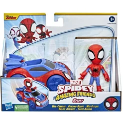 SPIDEY Hasbro marvel e i suoi fantastici amici, action figure con vicolo, per bambini dai 3 anni in su><noscript><img width=