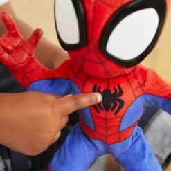 SPIDEY Hasbro marvel e i suoi fantastici amici, balla e gattona, peluche interattivo con 20 frasi e suoni, 2 canzoni><noscript><img width=