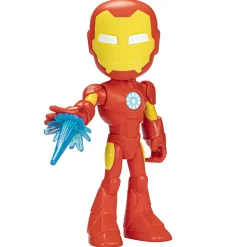 SPIDEY Hasbro marvel e i suoi fantastici amici, mega iron man, action figure giocattolo super hero per età prescolare, per bambini e bambine dai 3 anni in su> Action Figures