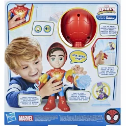 SPIDEY Hasbro marvel “ e i suoi fantastici amici”, tuta elettronica, action figure di , giocattoli spider-man><noscript><img width=