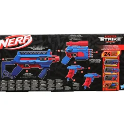 NERF Hasbro alpha strike, infantry pack, contiene 4 blaster, 20 dardi originali elite, semplici da caricare, armare e lanciare> Giochi Di Abilità E Sport