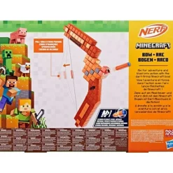 NERF Hasbro minecraft bow dart blaster – include 8 dardi n1><noscript><img width=