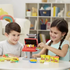 PLAY-DOH Hasbro kitchen creations barbecue, per bambini dai 3 anni in su, con 6 colori atossici><noscript><img width=