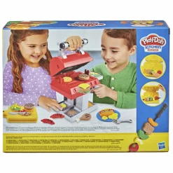 PLAY-DOH Hasbro kitchen creations barbecue, per bambini dai 3 anni in su, con 6 colori atossici><noscript><img width=