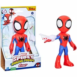 SPIDEY Hasbro e i suoi fantastici amici – mega , action figure da 22,5 cm, giocattolo per età prescolare, dai 3 anni in su><noscript><img width=