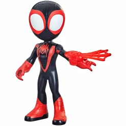 SPIDEY Hasbro e i suoi fantastici amici – mega miles morales, action figure da 22,5 cm, dai 3 anni in su><noscript><img width=
