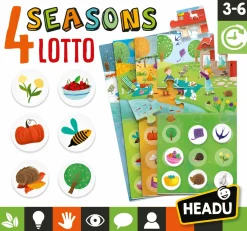 Headu – 4 seasons lotto. le stagioni e il tempo ciclico!> Giochi Natura