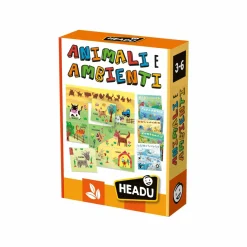 HEADU – animali e ambienti – una tombola per scoprire gli animali> Giochi Natura