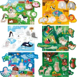 HEADU – gli animali sagomati montessori> Primi Apprendimenti