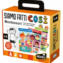HEADU – il mio primo corpo umano montessori> Primi Apprendimenti