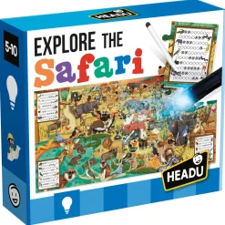 Headu explore the safari. stimolare il pensiero scientifico sin da piccoli!> Puzzle Per Bambini