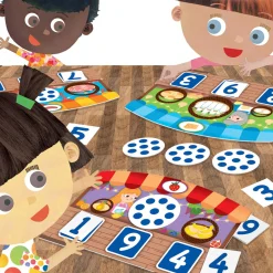 HEADU tombola tattile montessori dei numeri> Primi Apprendimenti