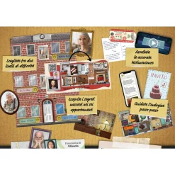 -- No Brand -- Hidden games –  luogo del reato –  sotto lo stesso tetto – gioco investigativo per famiglie – 1-6 giocatori – 14+> Giochi Da Tavolo Per Adulti E Carte Collezionabili|Giochi Escape Room Ed Enigmi