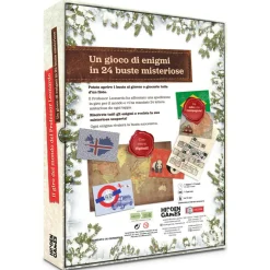 -- No Brand -- Hidden games giro del mondo del professor leonardo – ms edizioni> Giochi Escape Room Ed Enigmi