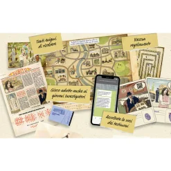 -- No Brand -- Hidden games junior – la spada perduta – gioco investigativo per bambini -2-6 giocatori – 10+> Giochi Escape Room Ed Enigmi