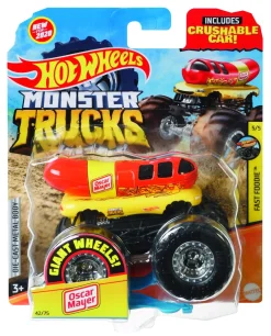 Hot Wheels – monster truck macchinina assortita in scala 1:64, veicolo assortito, 4+anni><noscript><img width=