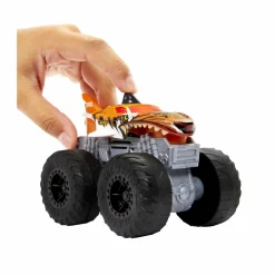 Hot Wheels – monster trucks assortito singolo demolitore ruggente con luci e suoni, rombo del motore e rumori di schianto e altri suoni tipici del veicolo, giocattolo per bambini 3+ anni, hdx60><noscript><img width=