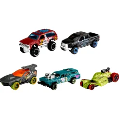 Hot Wheels - confezione da 5 macchinine in scala 1:64, veicoli assortiti, 3+anni><noscript><img width=