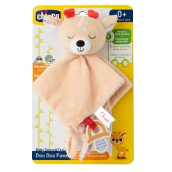 Chicco Il cerbiatto doudou – morbido, sicuro e con laccetto per ciuccio – om+><noscript><img width=