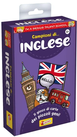 LISCIANI I’m a genius campioni di inglese> Giochi Per Imparare Le Lingue